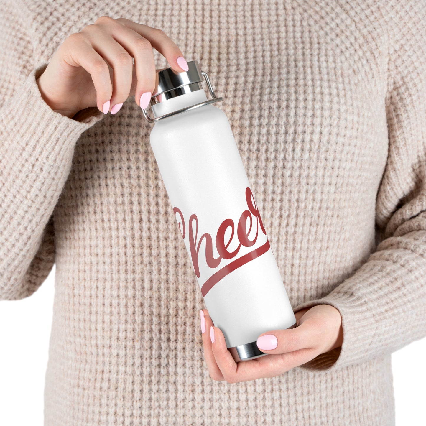 Cheery Copper Vacuum Insulated Bottle - 22oz Travel Flask