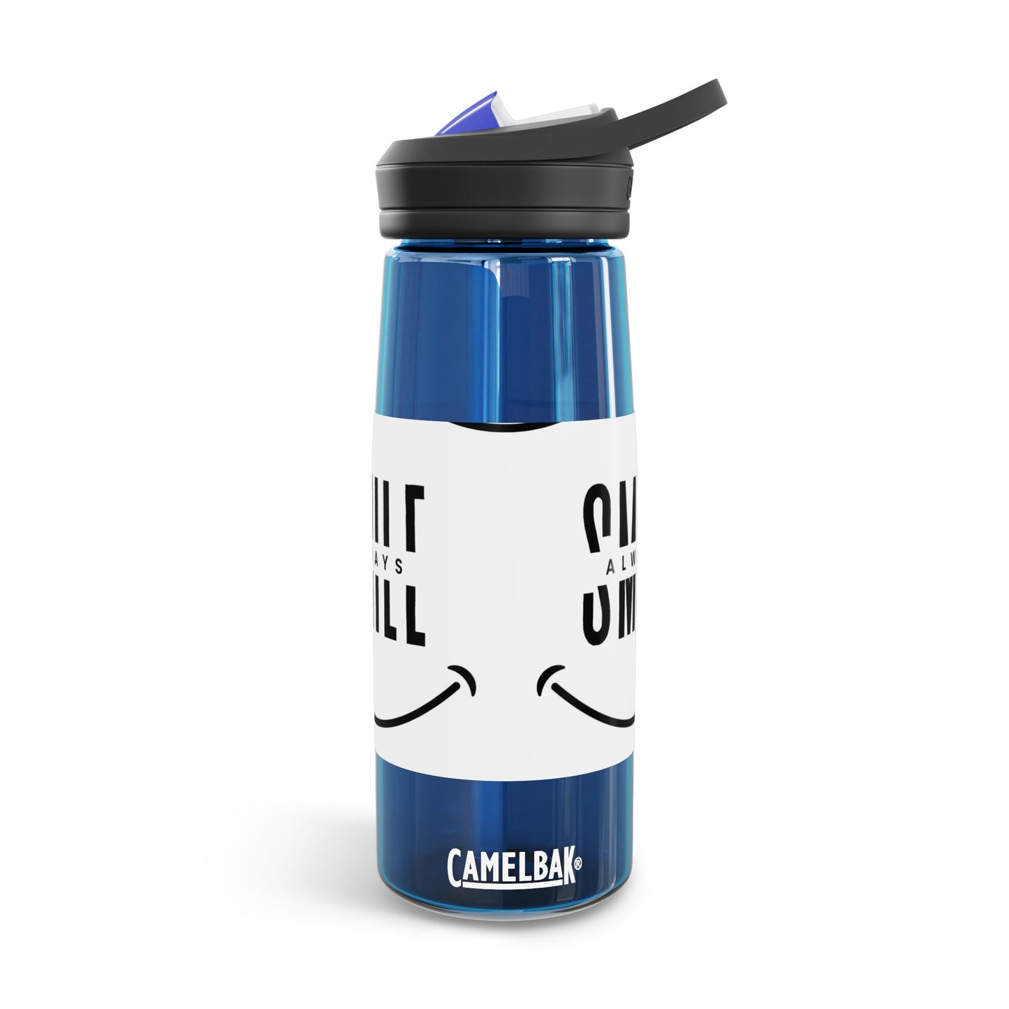 CamelBak Eddy® 20oz/25oz Water Bottle - "Smile Always" Motivational Drinkware