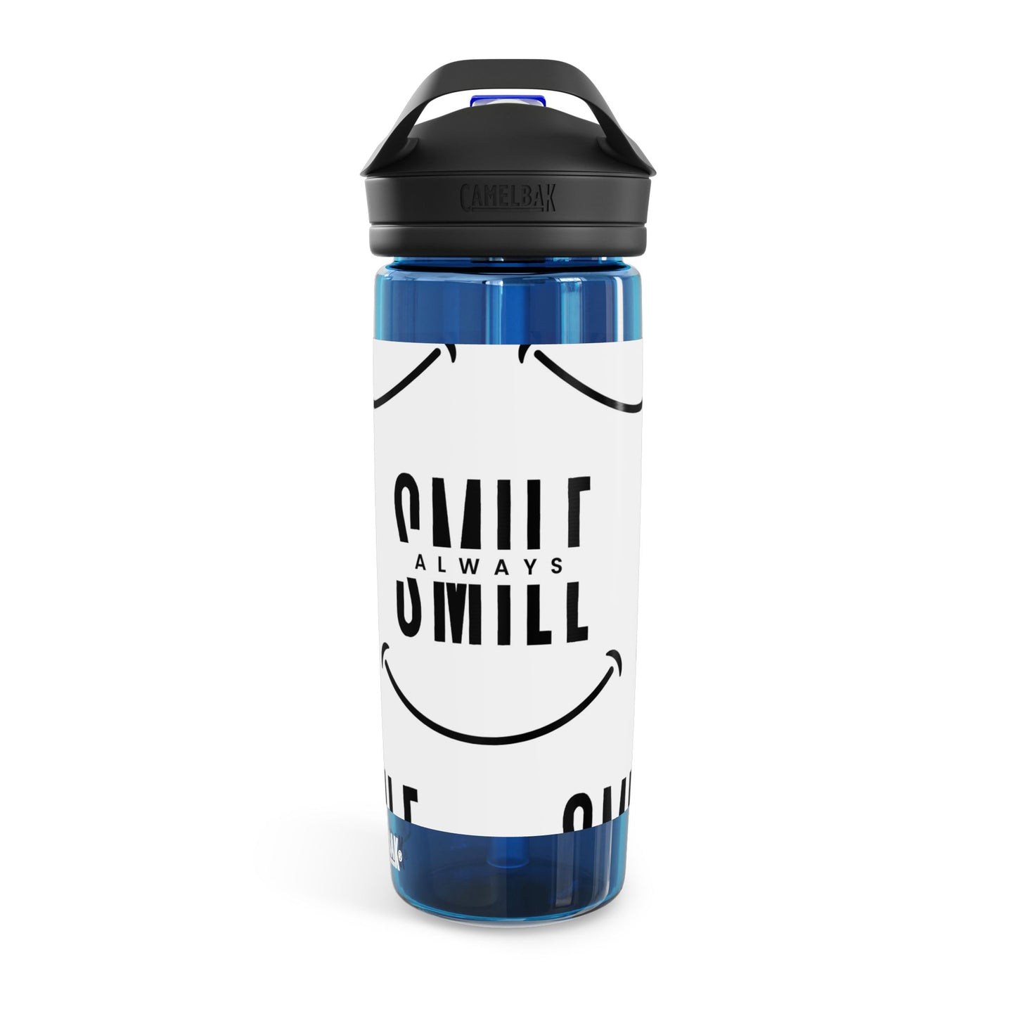 CamelBak Eddy® 20oz/25oz Water Bottle - "Smile Always" Motivational Drinkware