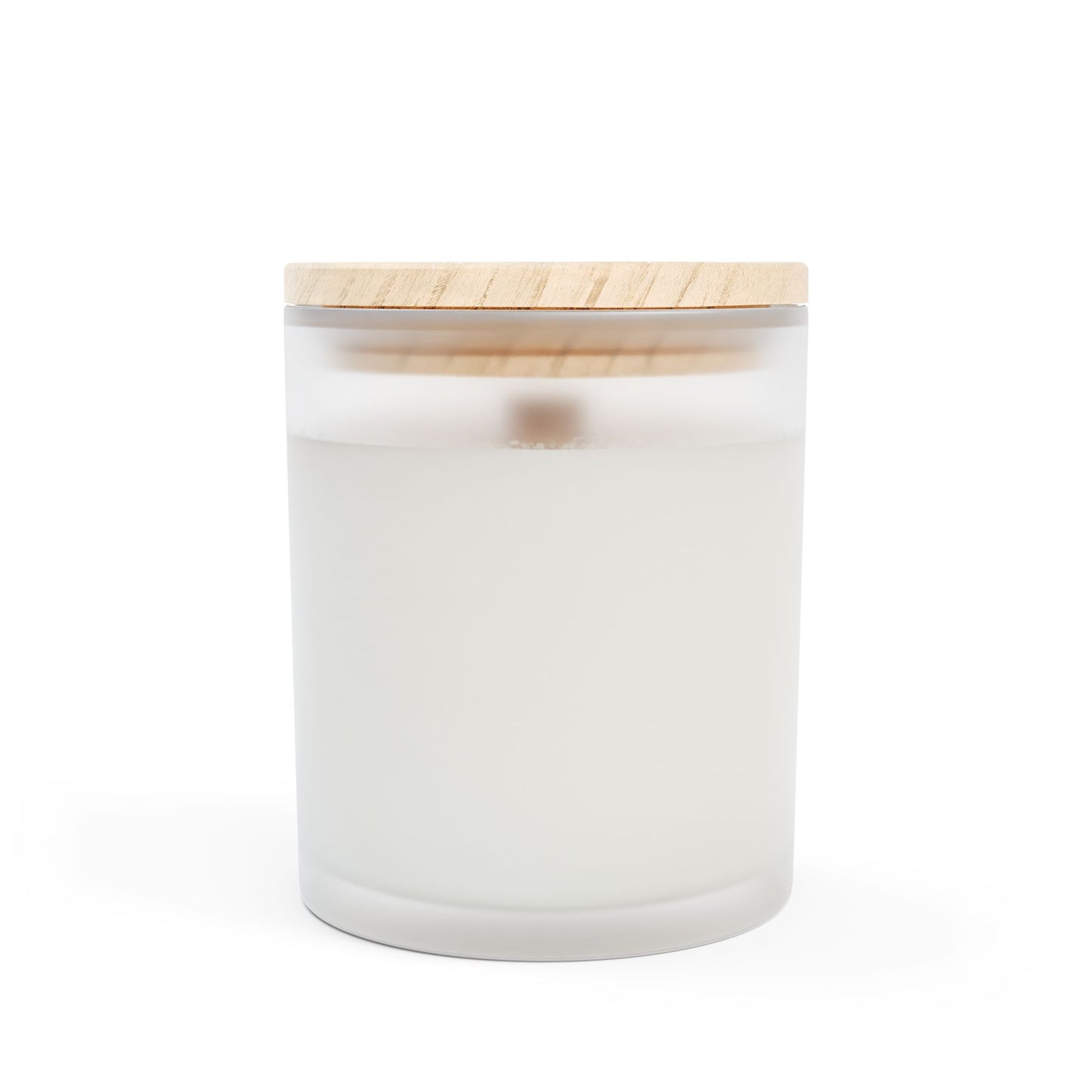 Aromatherapy Frosted Glass Candle - 11oz - Natural Scented Home Fragrance