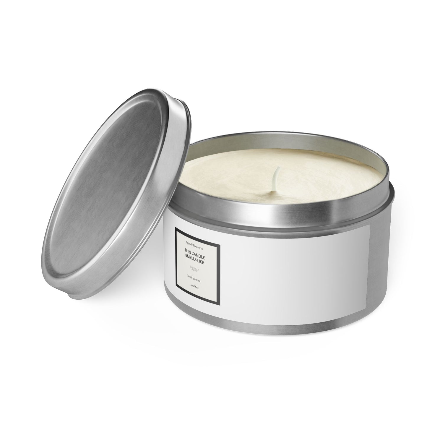 Eco-Friendly Tin Candles - Hand-Poured Aromatherapy for Home Fragrance