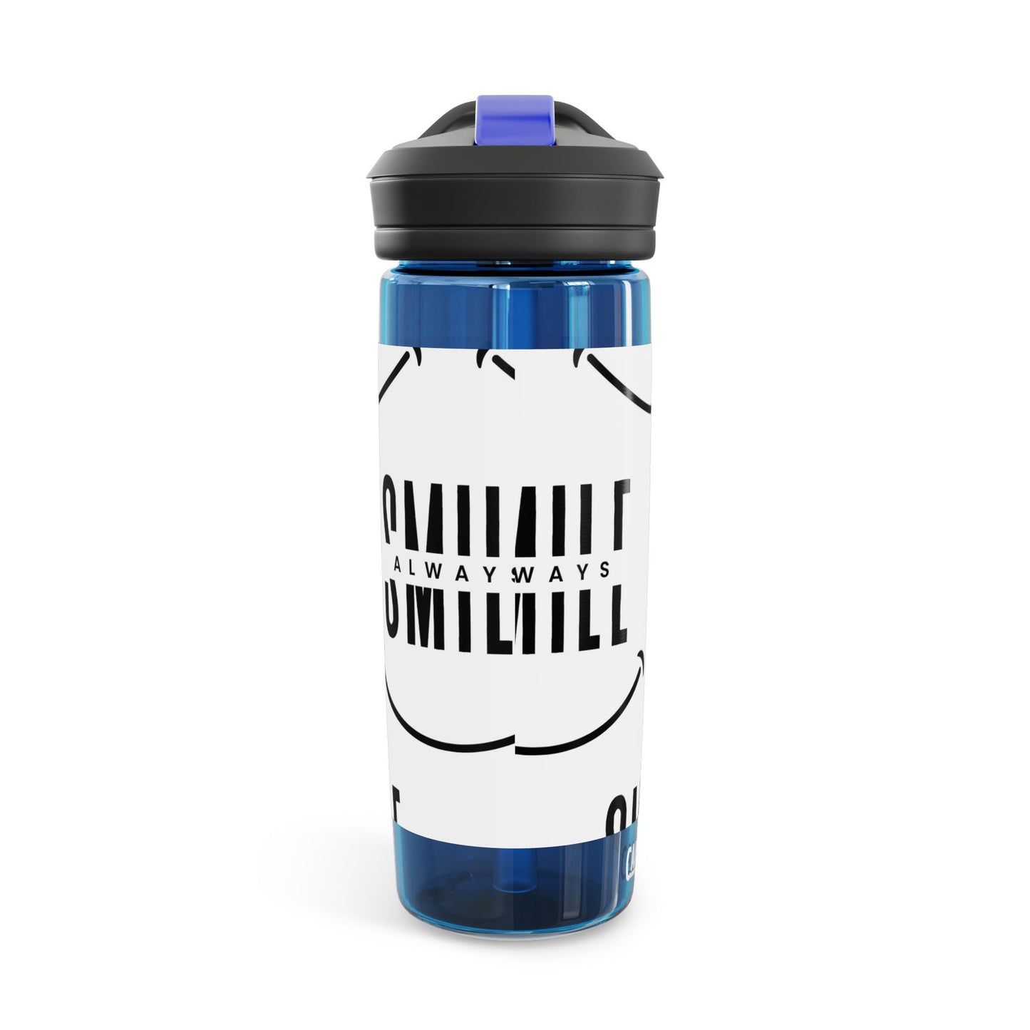 CamelBak Eddy® 20oz/25oz Water Bottle - "Smile Always" Motivational Drinkware