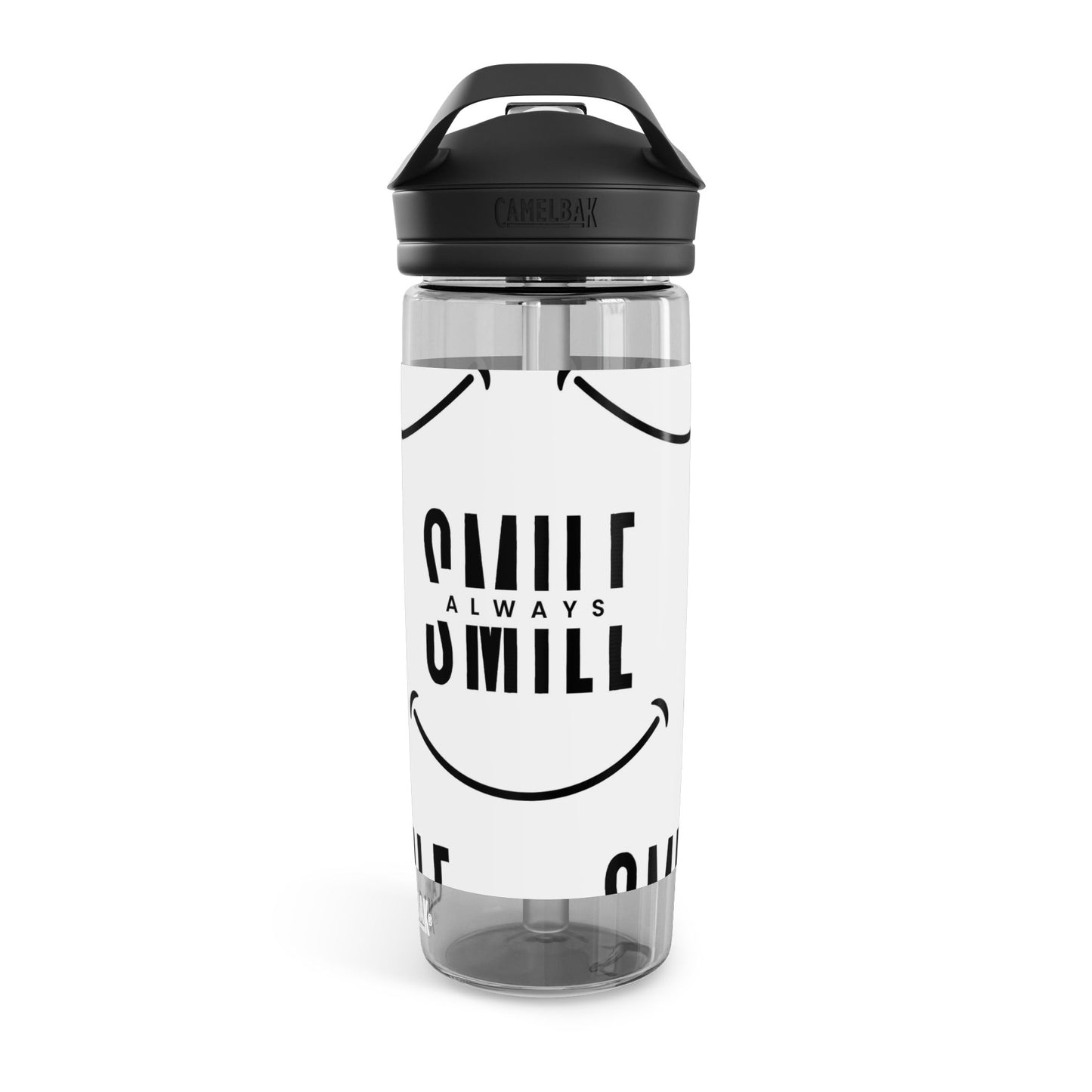 CamelBak Eddy® 20oz/25oz Water Bottle - "Smile Always" Motivational Drinkware