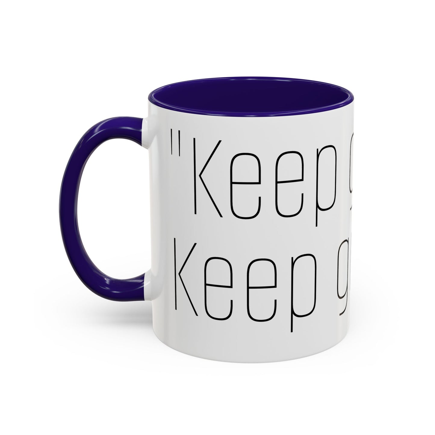 Motivational Colorful Mug - "Keep Going, Keep Growing" - Perfect for Daily Inspiration & Gifting