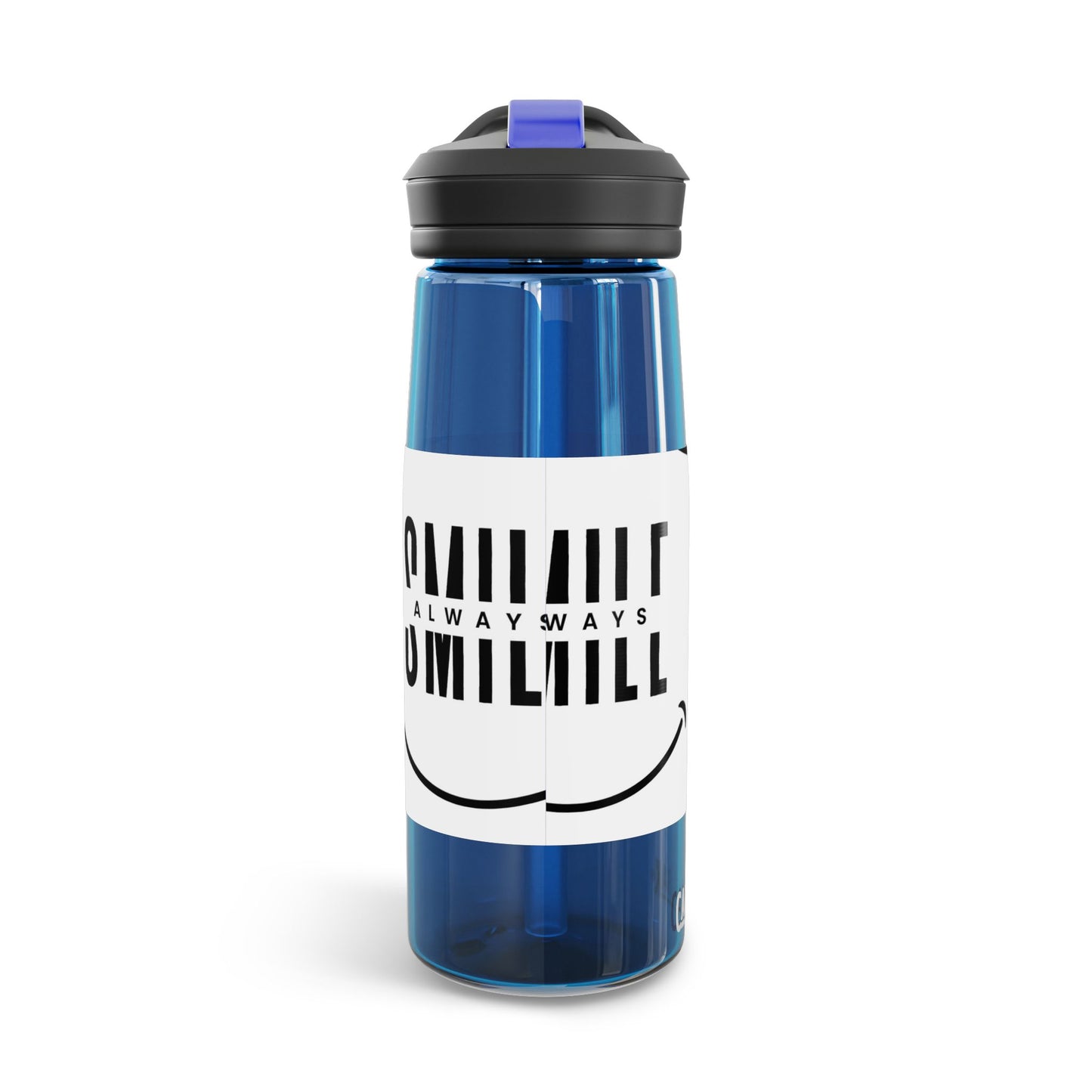 CamelBak Eddy® 20oz/25oz Water Bottle - "Smile Always" Motivational Drinkware