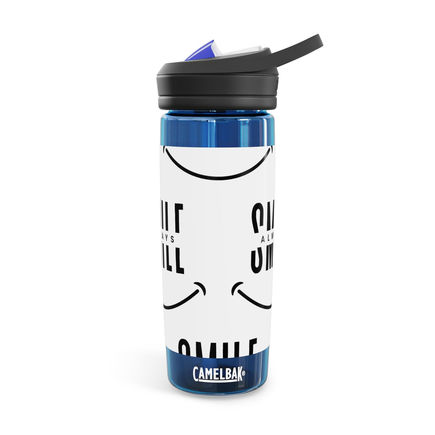 CamelBak Eddy® 20oz/25oz Water Bottle - "Smile Always" Motivational Drinkware