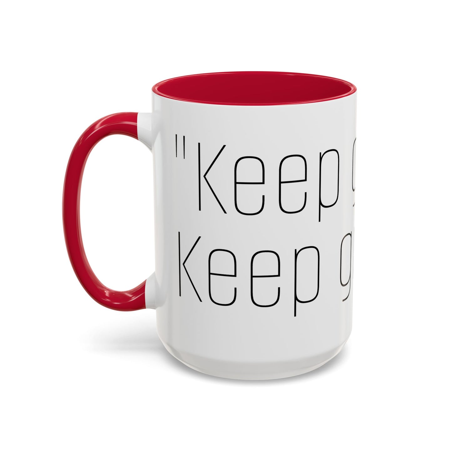 Motivational Colorful Mug - "Keep Going, Keep Growing" - Perfect for Daily Inspiration & Gifting