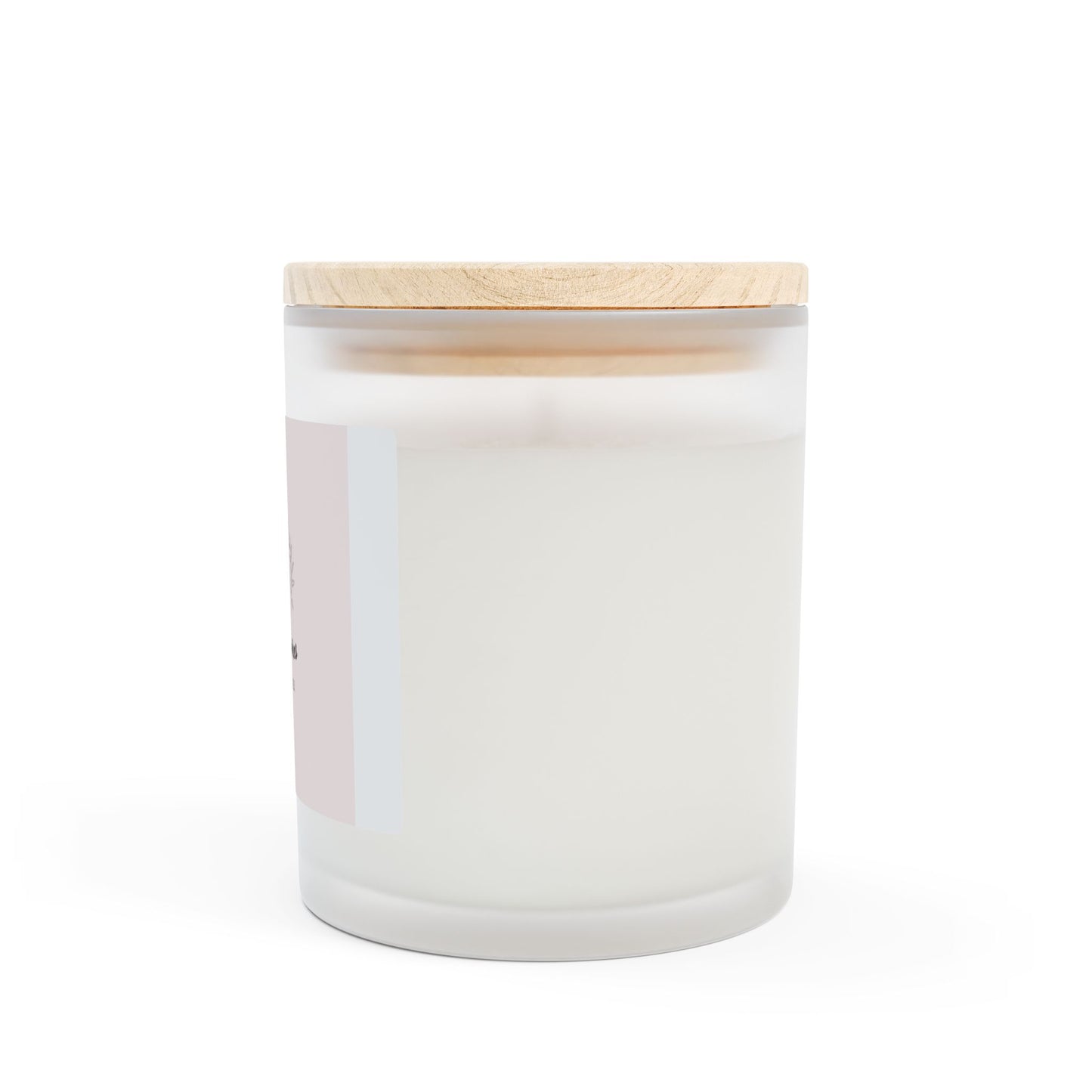 Aromatherapy Frosted Glass Candle - 11oz - Natural Scented Home Fragrance