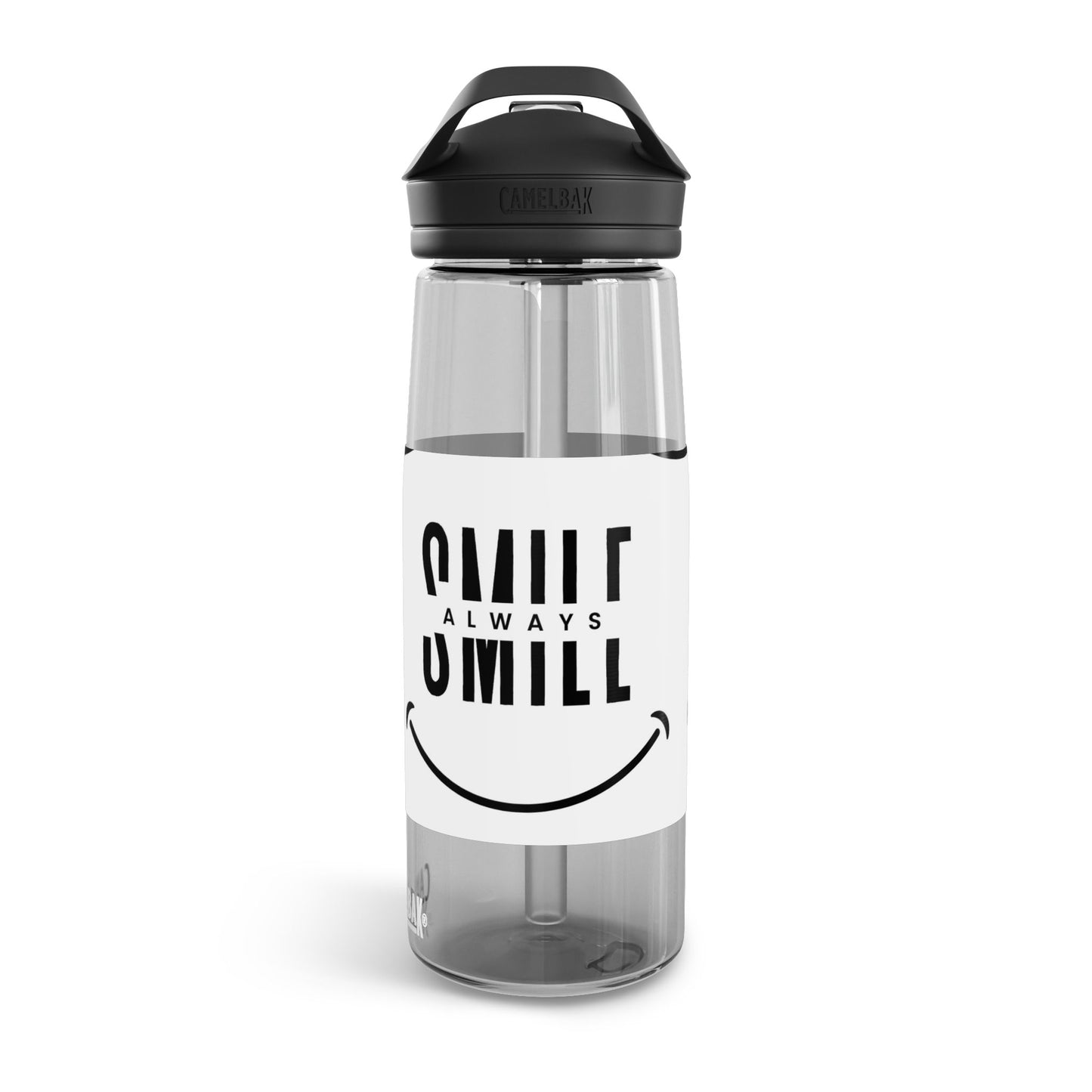 CamelBak Eddy® 20oz/25oz Water Bottle - "Smile Always" Motivational Drinkware